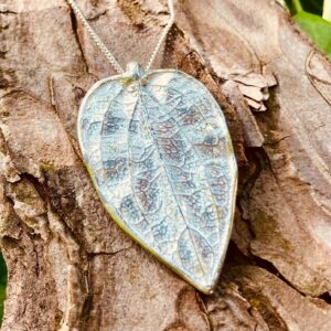 Pendentif argent 925 artisanal "Poapo" - Collection Nature